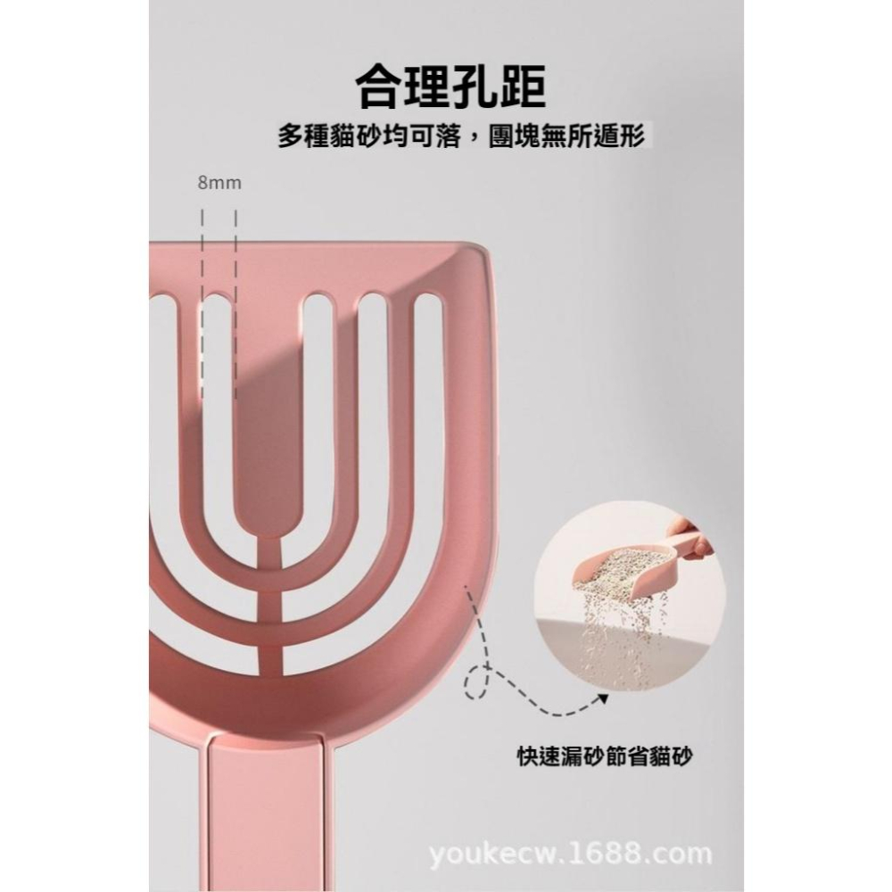 『伊果~現貨秒出』砂鏟 豆腐砂 貓鏟 貓砂鏟 撞色 貓砂 多功能貓砂鏟 多功能貓沙鏟 貓砂盆 貓沙 貓紗 寵物用品 寵物-細節圖9