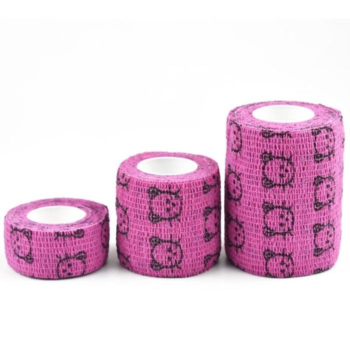 『伊果~現貨秒出』寵物繃帶 自黏繃帶 寵物自黏繃帶 印花自黏繃帶 寵物醫療繃帶 外出繃帶 狗繃帶 貓繃帶 狗自黏繃帶 貓-細節圖3