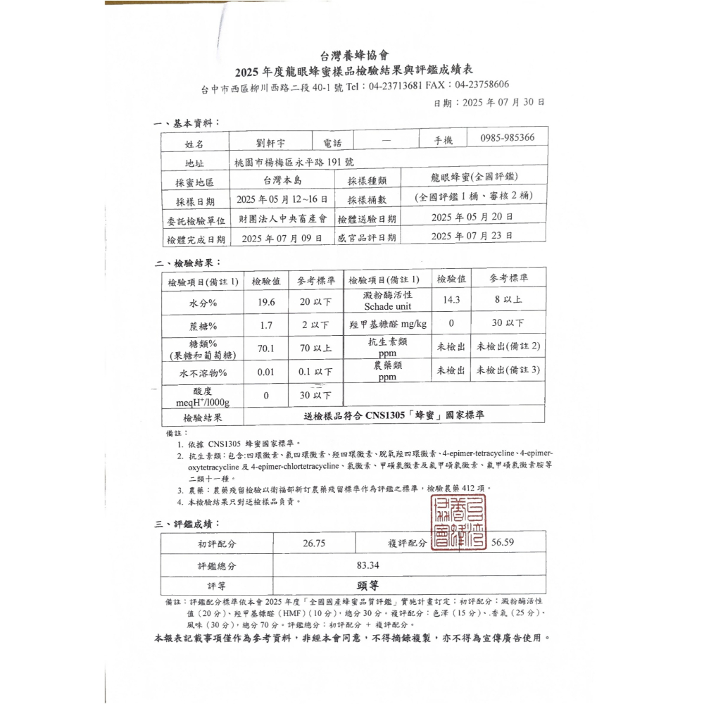 愛蜂坊-龍眼蜂蜜/龍眼花蜂蜜:700克(玻璃瓶裝)-細節圖7