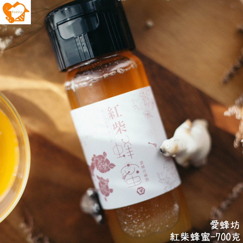 愛蜂坊-紅柴蜂蜜/水錦木花蜜:400克(玻璃瓶裝)-規格圖7