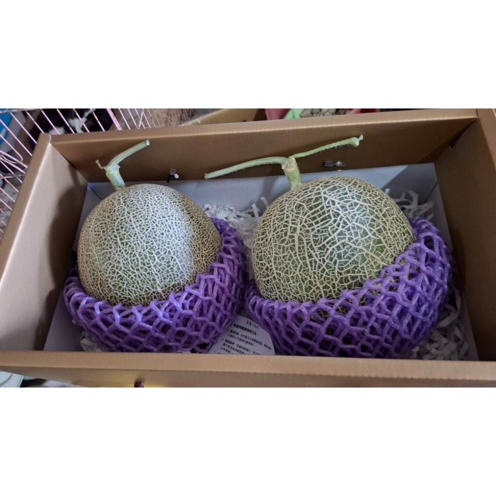卡蜜拉哈密瓜 雙入禮盒裝-規格圖3