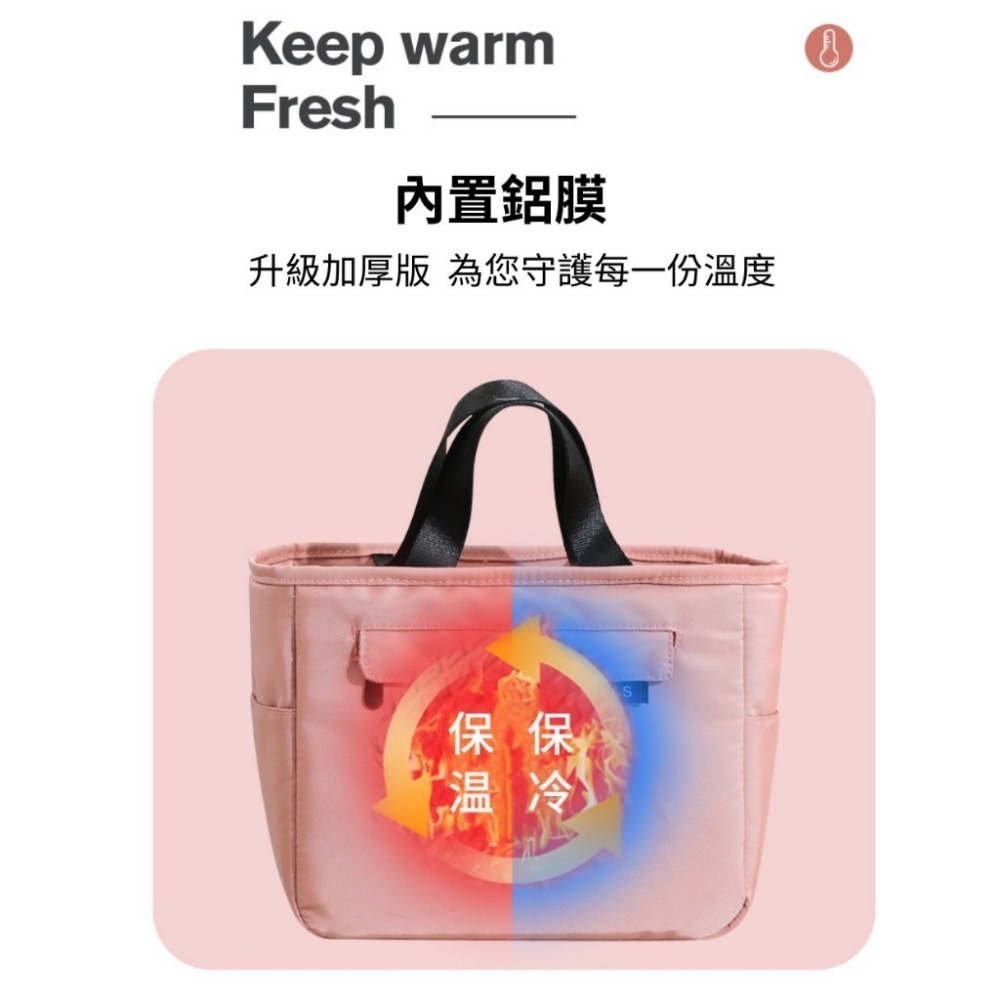 保溫袋 保冷袋 保溫便當袋 餐袋 便當袋 便當袋保溫  野餐袋 加厚保溫袋 防水便當袋 加厚便當袋-細節圖4