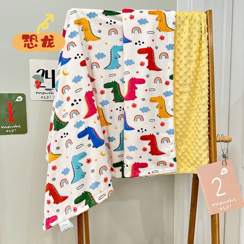 兒童棉被 兒童被 幼稚園被子 嬰兒被 空調毯 寶寶安撫毯 推車蓋毯 四季通用-規格圖7
