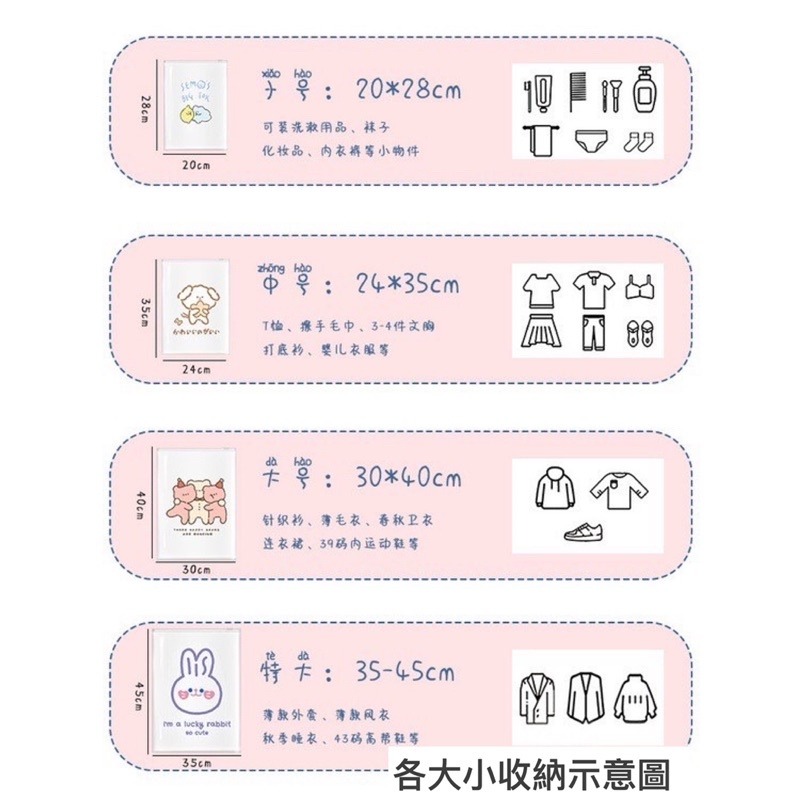 旅行收納袋 旅行分裝袋  行李夾鏈袋 萬用袋 磨砂夾鏈袋-細節圖5