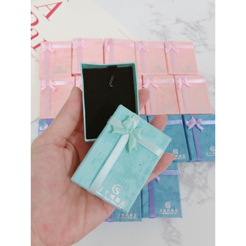 香港正生 盒子 絨布袋 項鍊盒-細節圖2