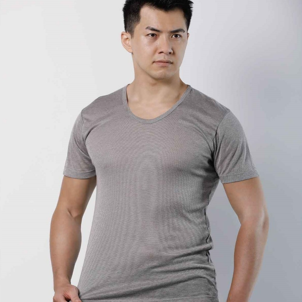 台灣製~現貨+預購  竹炭短袖上衣~消臭抑菌~涼感速乾~透氣排汗~M~XXL~-細節圖2