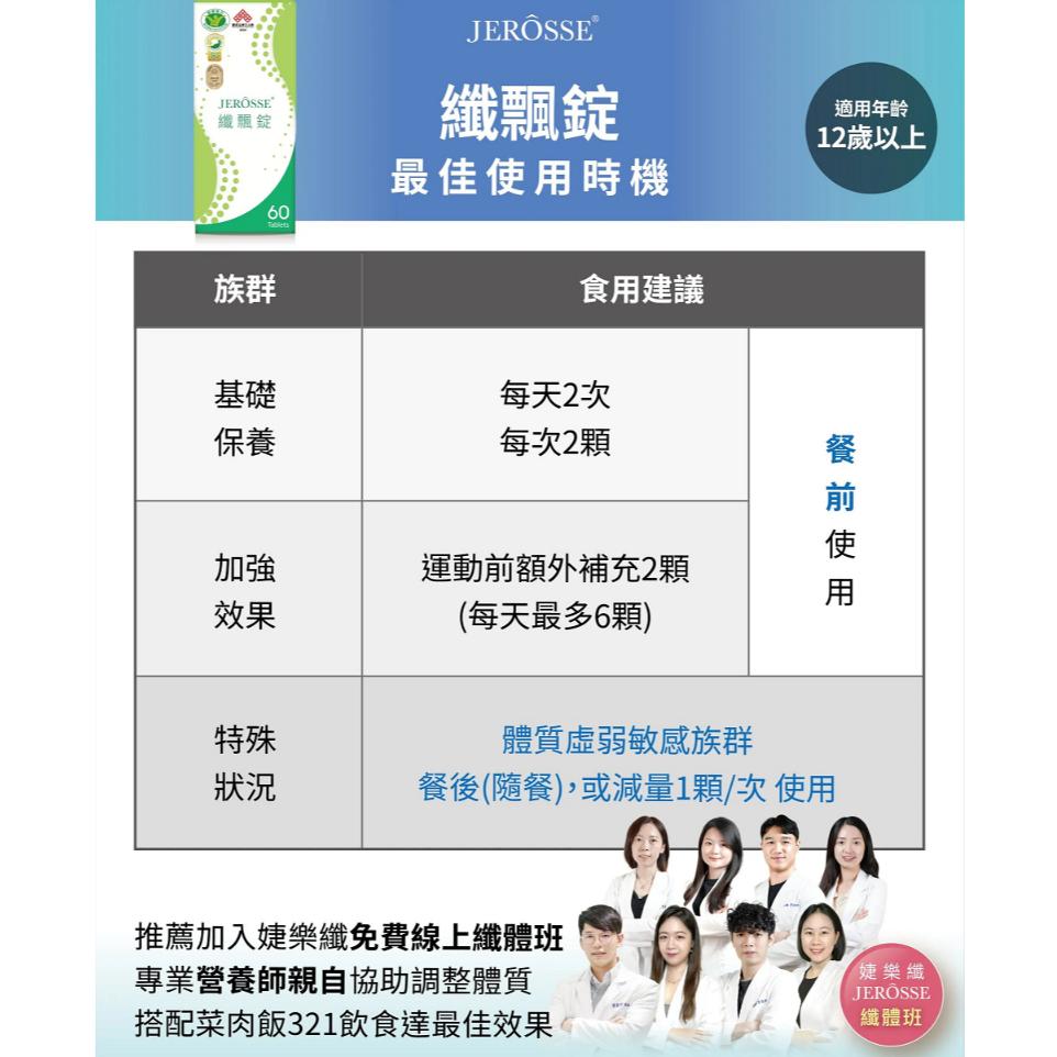 現貨免運✨纖飄錠 不易形成體脂肪功能 | 調節血脂功能 | 小綠人標章 | 60錠/盒 婕樂纖-細節圖3