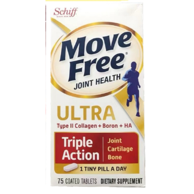 【限時優惠】Move Free 益節白瓶 UC2 UCII 75錠加強型迷你錠 台灣 Costco 好市多