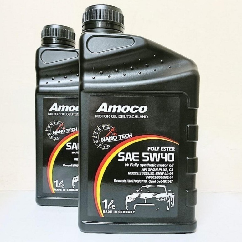 C+小站 AMOCO 5W40 POLY ESTER C3 奈米多元酯全合成機油 汽柴油引擎-細節圖2