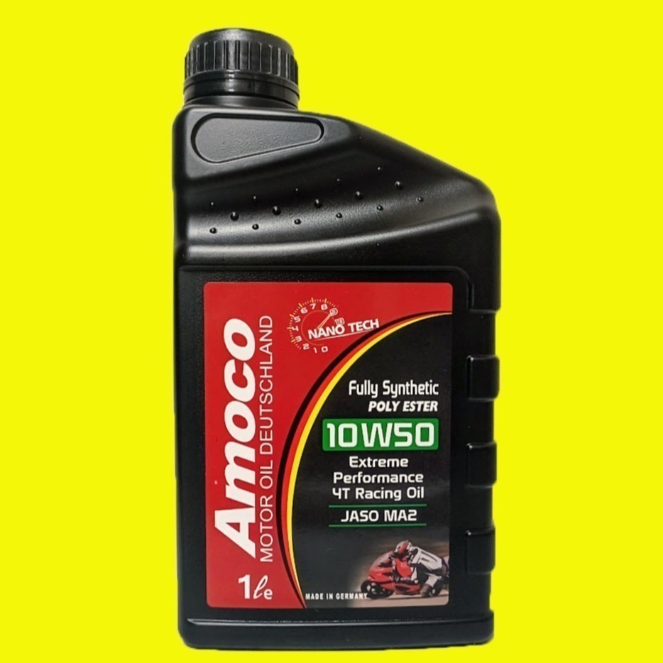 C+小站 Amoco 4T 10W50 ESTER 奈米多元酯類 競技級 機車 機油-細節圖2