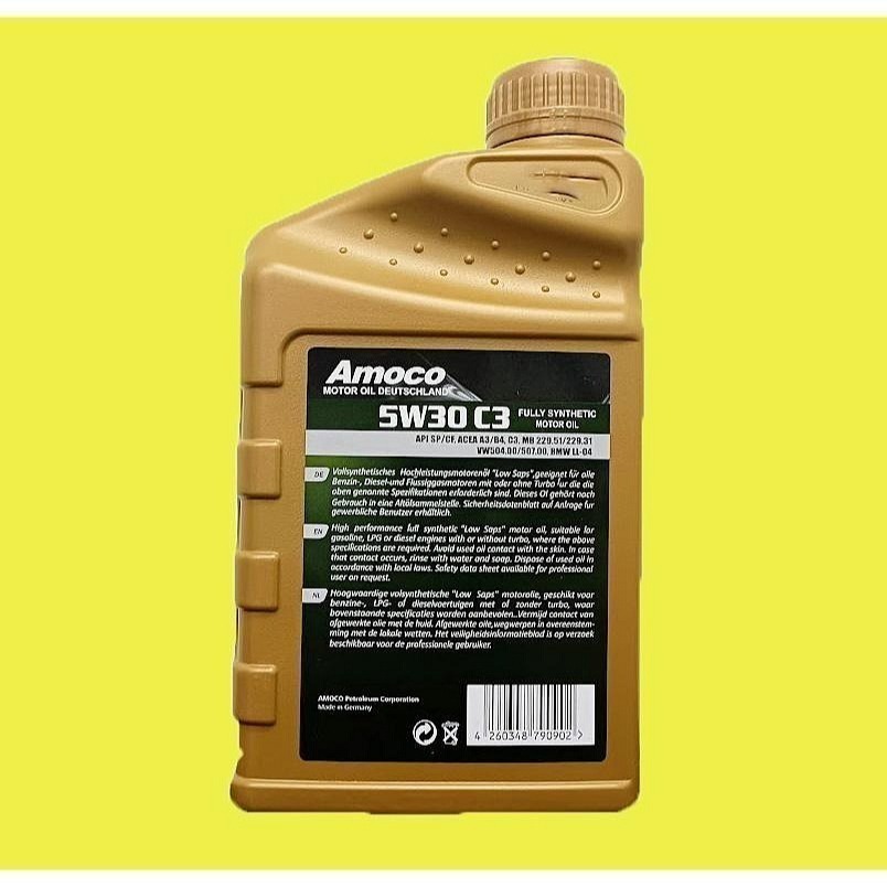 C+小站 AMOCO 5W30 C3 汽柴油引擎 全合成 機油-細節圖3