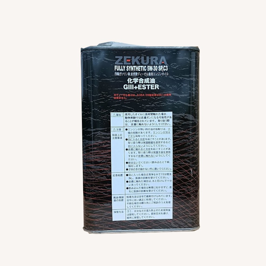 C+小站 ZEKURA SYN 5W30   C3 PAG複合酯 缸內直噴引擎適用  1公升裝-細節圖2