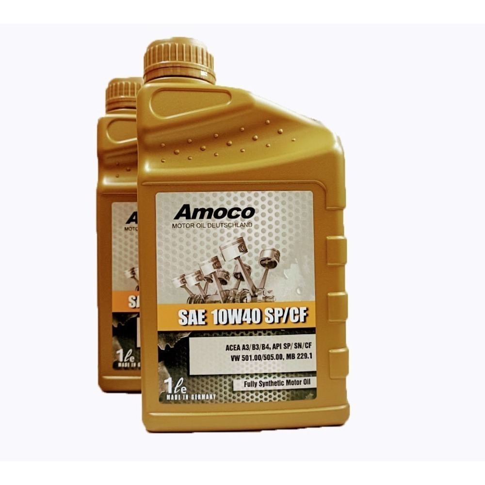 C+小站 AMOCO 10W40   SN  CF 全合成 汽車 機油-細節圖3