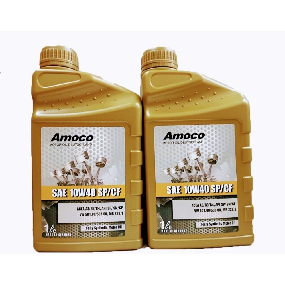 C+小站 AMOCO 10W40   SN  CF 全合成 汽車 機油-細節圖5