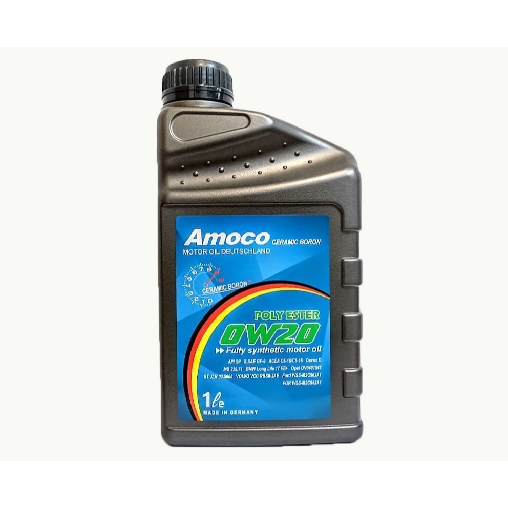 AMOCO 0w20 0W-20 全合成 多元 酯類 氮化硼 汽柴油 牛奶 機油 VOLVO-細節圖3
