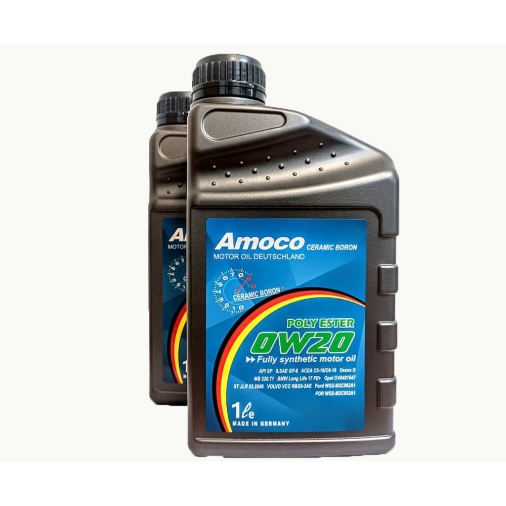 AMOCO 0w20 0W-20 全合成 多元 酯類 氮化硼 汽柴油 牛奶 機油 VOLVO-細節圖4