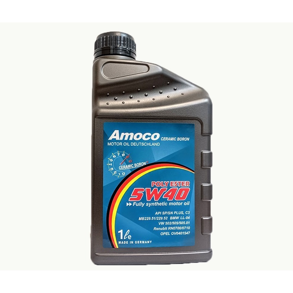 AMOCO 5w40 5W-40 全合成 多元 酯類 氮化硼 汽柴油 牛奶 機油 C3 229.52-細節圖3