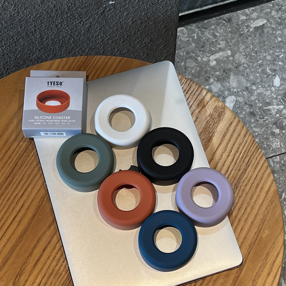【台灣出貨泰碩正品】TYESO 矽膠杯底 泰碩水壺配件 伸縮矽膠底 水壺杯底套 保溫杯杯底 保溫瓶杯底 環保杯杯底-細節圖2