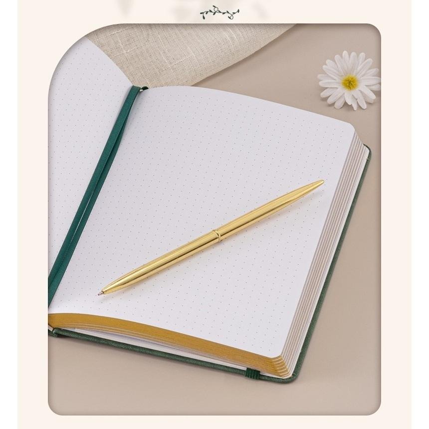復古墨綠葉蔓手帳本｜Journal 日記 影子書 筆記本 願望清單 感恩日記 新年 交換禮物 年度計畫 跨年 禮物-細節圖6