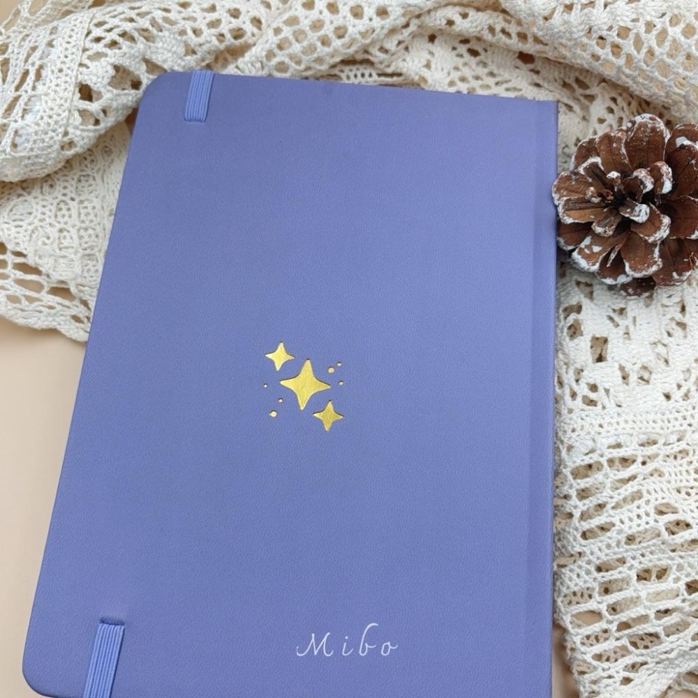 復古白晝星辰手帳本｜Journal 日記 影子書 筆記本 願望清單 感恩日記 新年 交換禮物 年度計畫 跨年 禮物-細節圖3