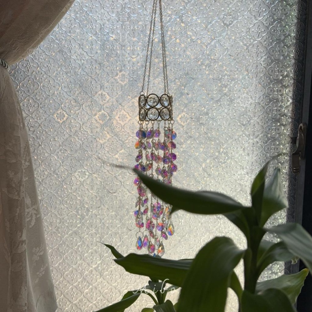 Suncatcher 波希米亞風水晶玻璃太陽捕手｜窗邊吊飾 掛飾 居家裝飾 禮物 歐美風擺件-細節圖2