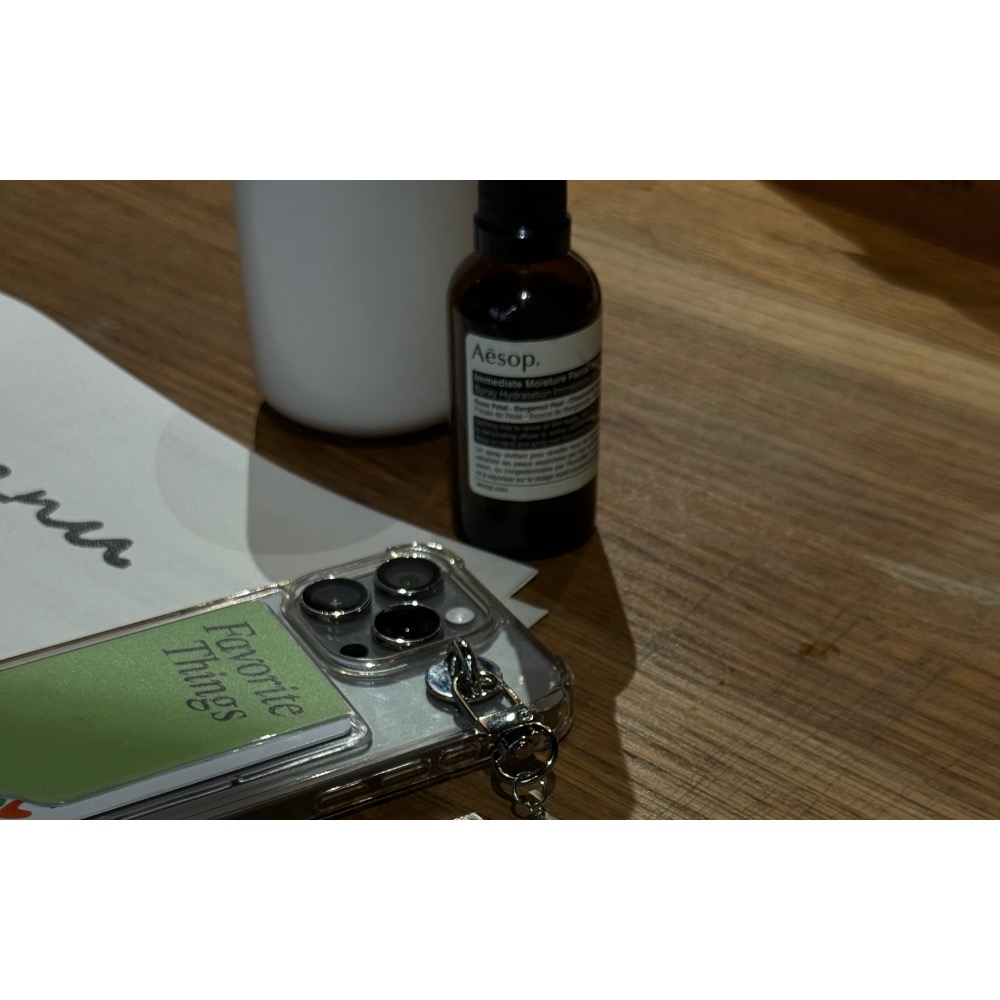 透明y2k感花花小珠可愛吊飾-細節圖9