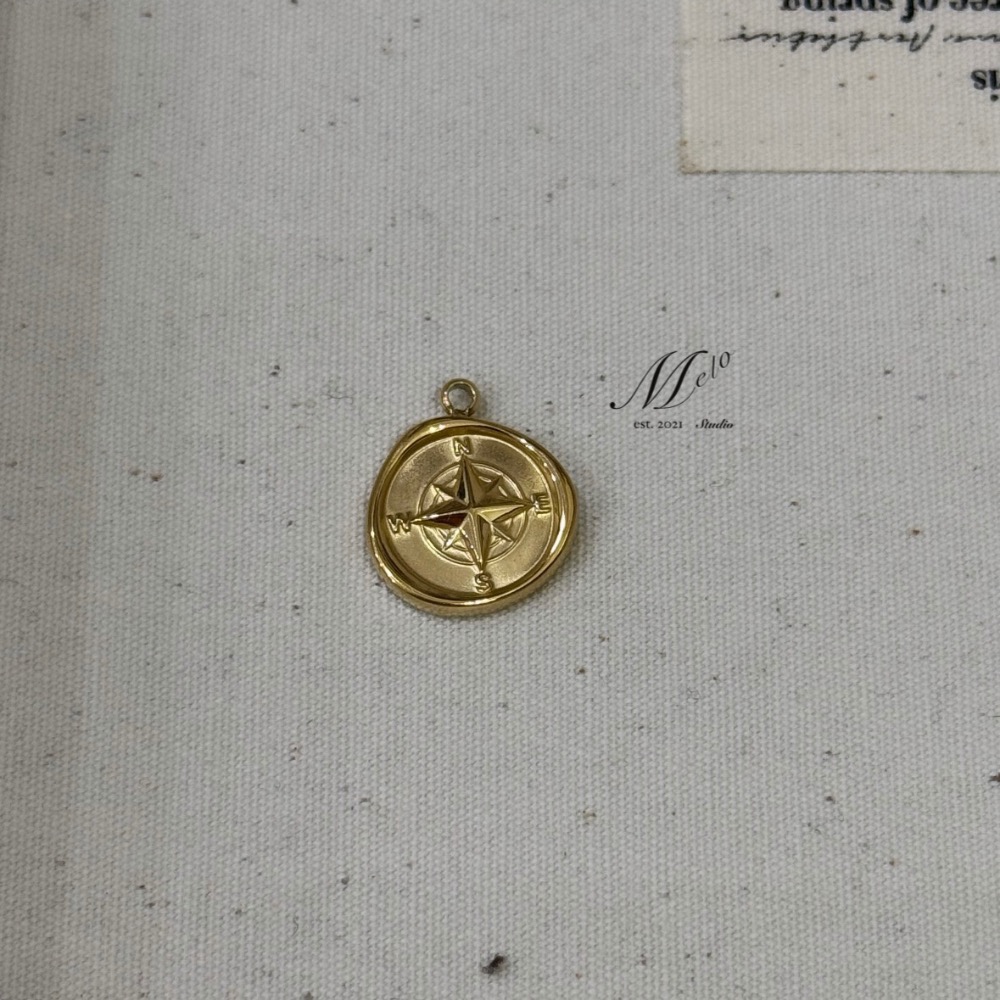 𝓶𝓮𝓵𝓸𝓼𝓮𝓵𝓮𝓬𝓽 Golden Age金邊貝母吊飾配件-規格圖10