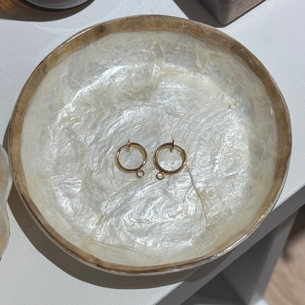 素面耳扣、耳夾耳環 （不包含吊飾）-規格圖3