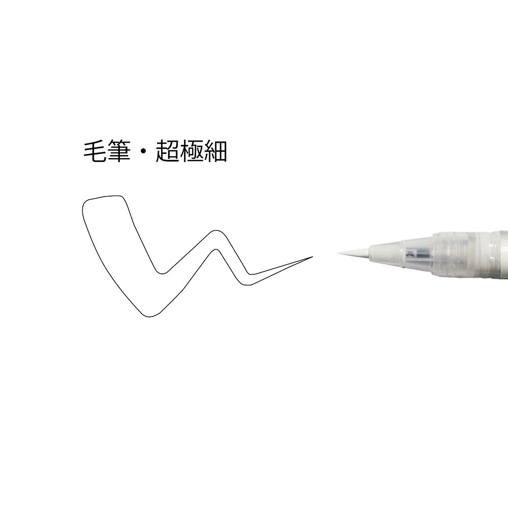 日本 吳竹 Kuretake 超極細 白墨筆 CNBW-01S/CNBW-02S/CNDAN122 漫畫用 牛奶筆-細節圖6