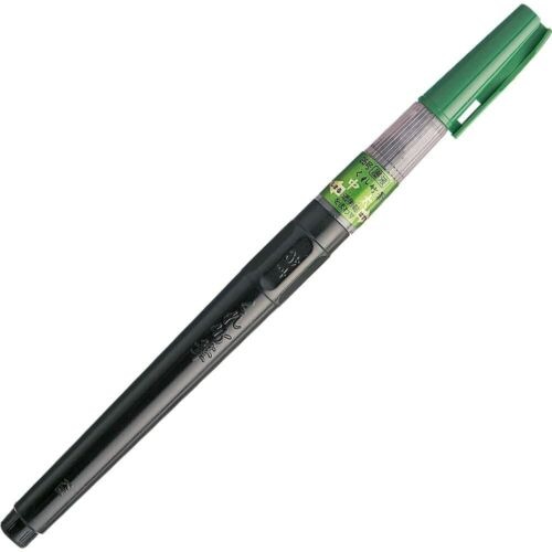 日本 吳竹 Kuretake 萬年毛筆 萬年墨筆 25號 中太字 DK150-25B 抄經筆 日本製-細節圖2
