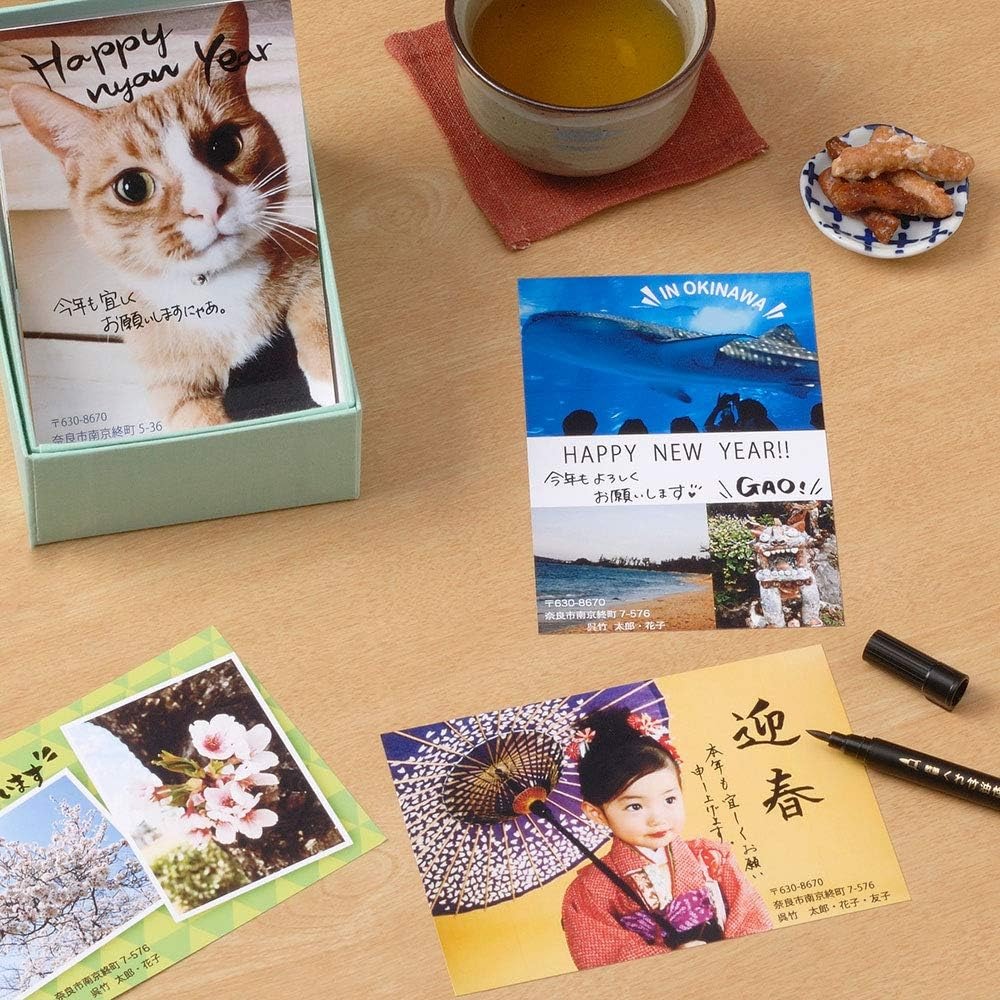 日本 吳竹 Kuretake 攜帶型 油性 雙頭 TSA-010S 木頭 金屬玻璃 塑膠-細節圖5