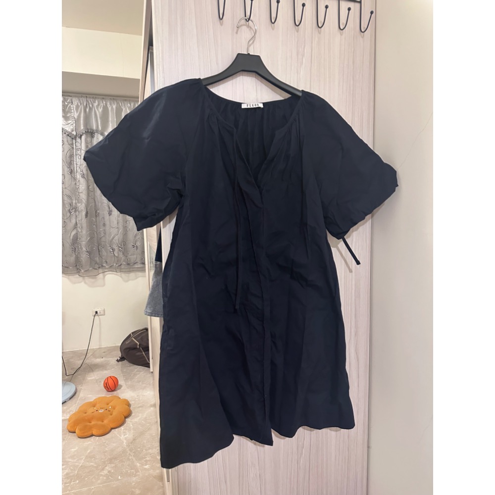 黑色洋裝正韓-細節圖2