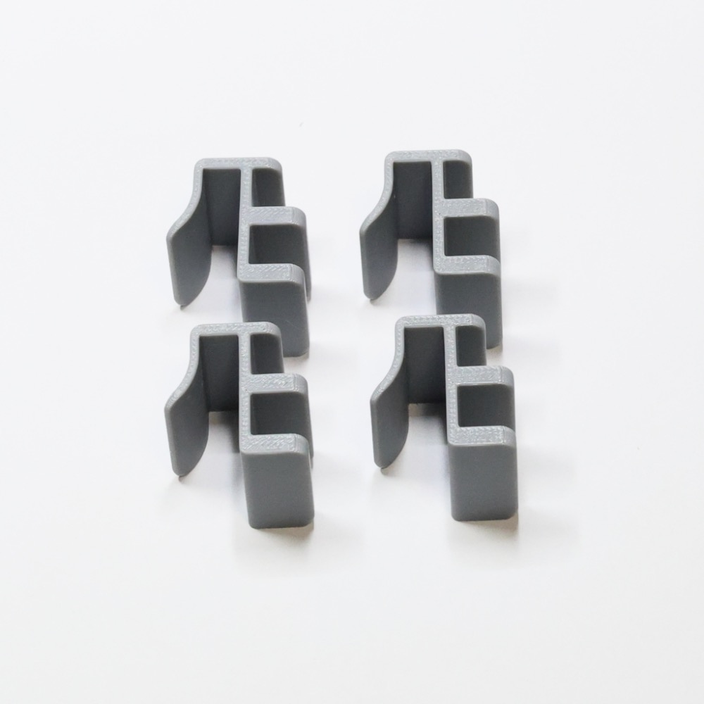 灰色 ASA 一組 4 個