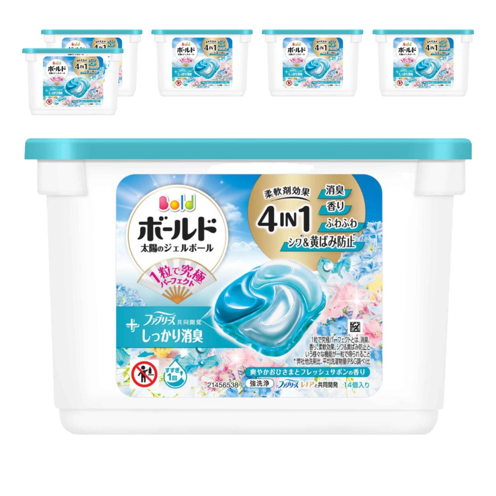 老闆本業😎新款🔥P&G洗衣球盒裝14入 （同款六盒原箱出貨）-規格圖1