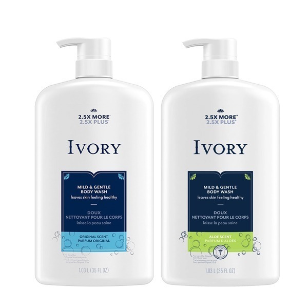 美國 IVORY 溫和沐浴乳 798ml 清新 蘆薈 Body Wash 按壓瓶-PQ美妝-細節圖2