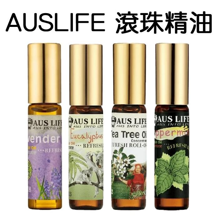 澳洲 AUSLIFE 澳思萊 薄荷超涼/茶樹清新/尤加利舒涼 滾珠精油 5.3ml 茶樹精油 精油棒 滾珠瓶-PQ美妝-細節圖2