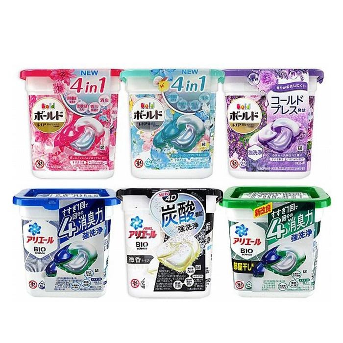 ARIEL P&G 4D 洗衣膠球 11顆 12顆 盒裝 洗衣球 洗衣膠囊 薰衣草 抗菌除臭 室內晾乾-PQ美妝-細節圖4
