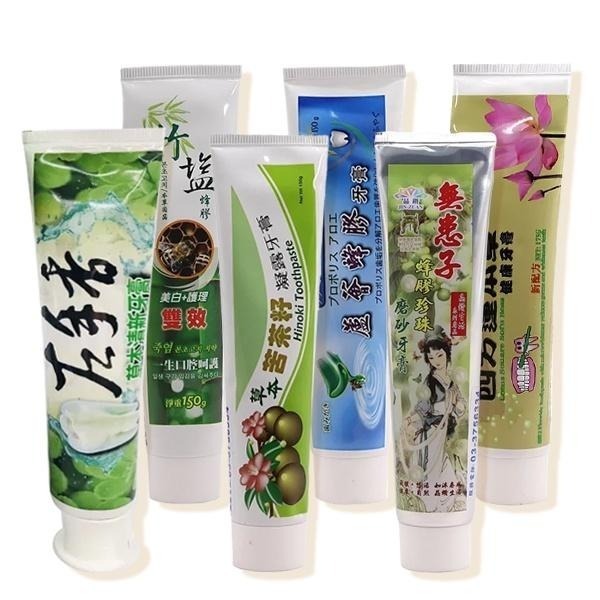 左手香草本清新/科技苦茶籽凝露/四方蓮本草健康/蘆薈蜂膠/竹鹽蜂膠本草固齒/無患子蜂膠珍珠磨砂牙膏 安欣二姑-PQ美妝-細節圖2