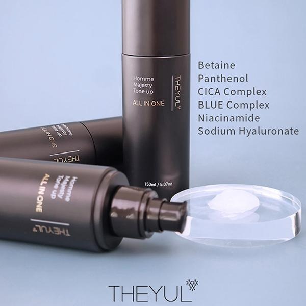 韓國 THEYUL 男士精華液 150ml 化妝水 乳液 精華 ALL IN ONE 男士保養 男用精華液-PQ美妝-細節圖3