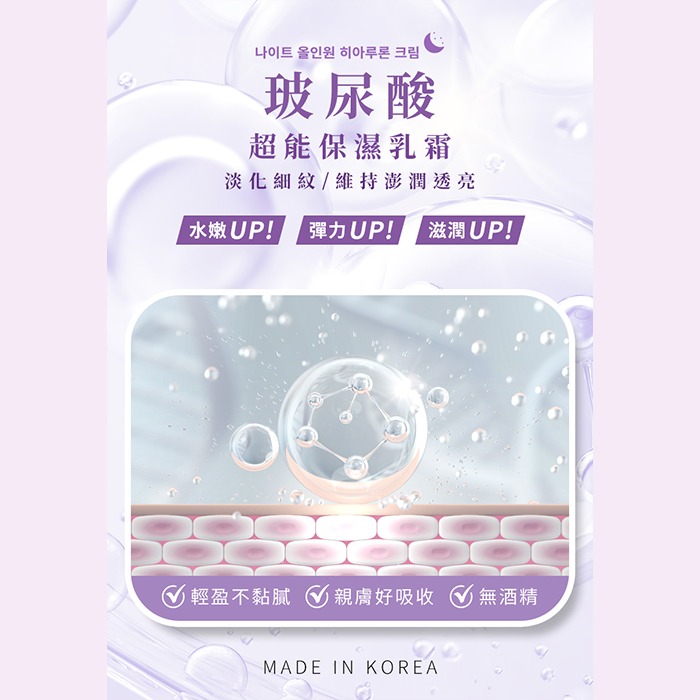 韓國 isLeaf B5高效修護爆水霜 玻尿酸超能保濕乳霜 100ml 日霜 夜霜 保濕霜-PQ美妝-細節圖6