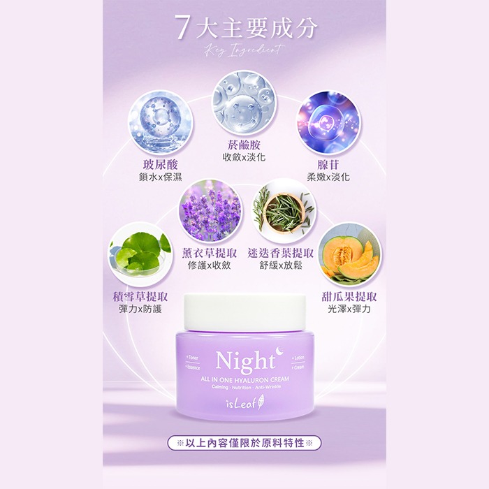 韓國 isLeaf B5高效修護爆水霜 玻尿酸超能保濕乳霜 100ml 日霜 夜霜 保濕霜-PQ美妝-細節圖7