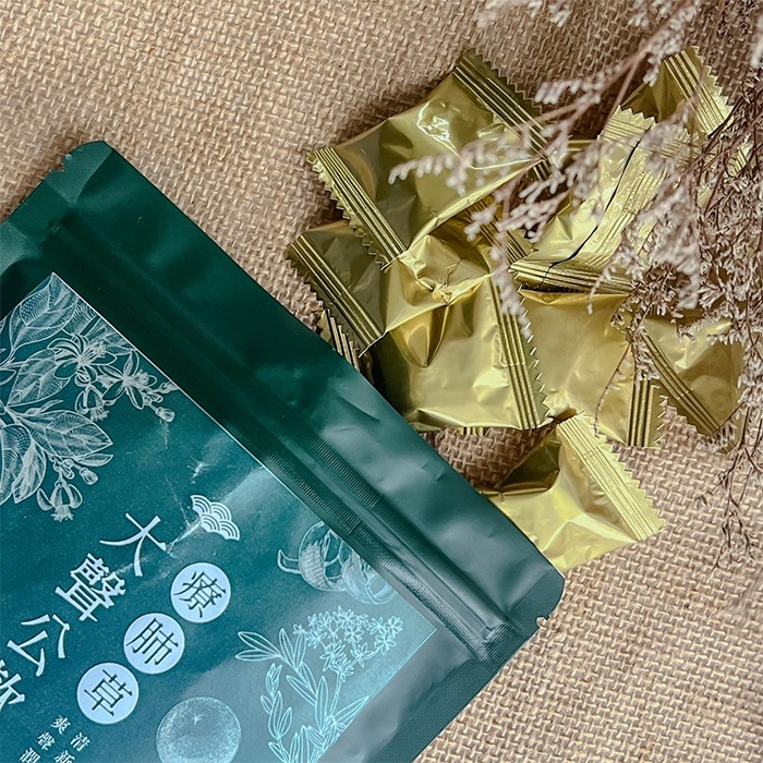 療肺草 大聲公軟喉糖 100g 羅漢果 陳皮 膨大海 潤喉糖-PQ美妝-細節圖4
