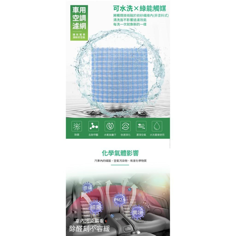 【Original Life】適用HONDA：CR-V (第三/四代) 長效可水洗 汽車冷氣濾網-細節圖2