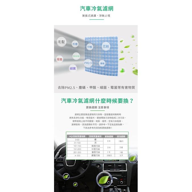 【Original Life 沅瑢】適用TOYOTA: All New Wish長效可水洗 汽車冷氣濾網-細節圖2
