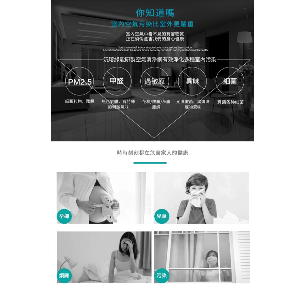 【Original Life】適用大同：TACR-1900PE-WI智能清淨機 長效可水洗 超淨化型清淨機濾網-細節圖3