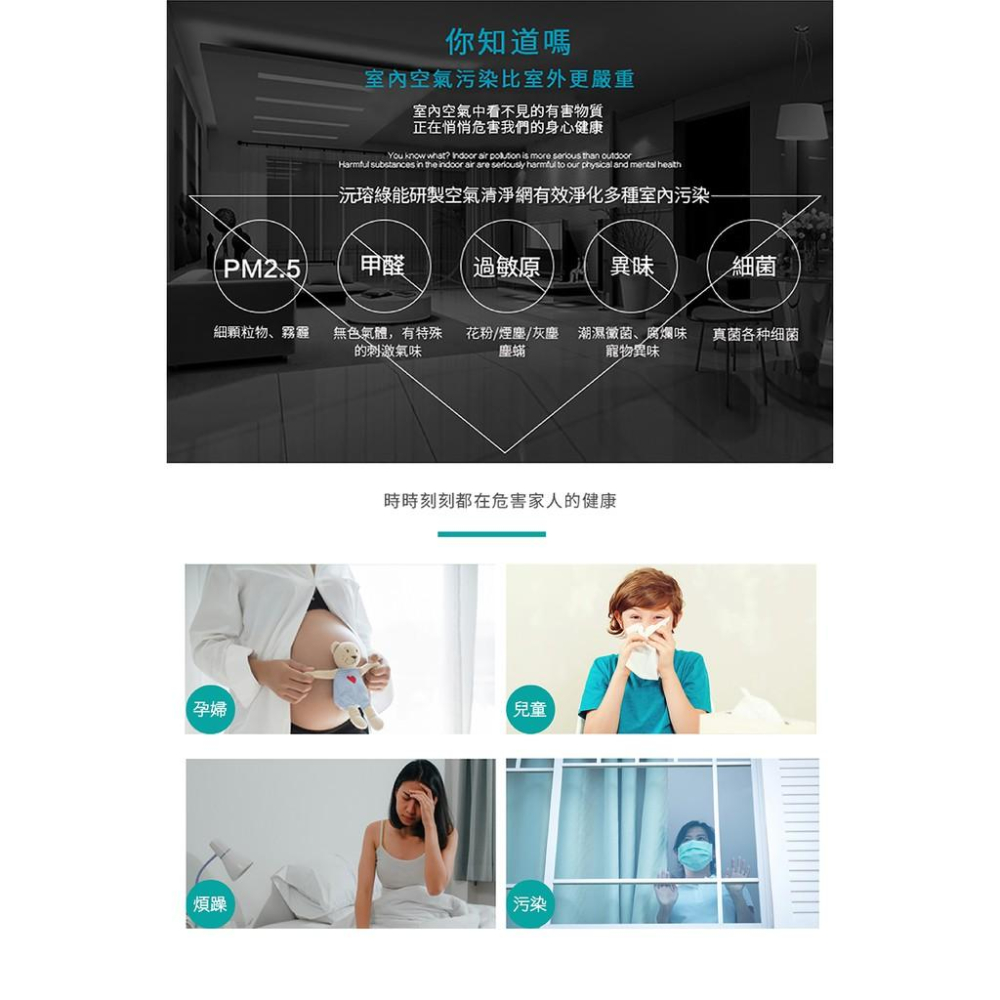 【Original Life 】適用三菱：MJ-E195HM-TW/MJ-EV250HM 長效可水洗 空氣清淨機濾網-細節圖7