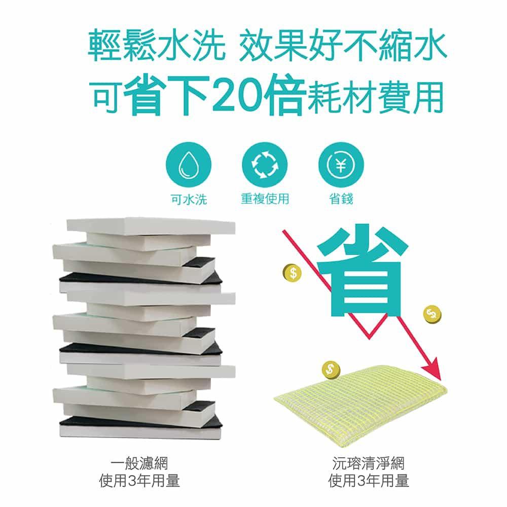 Original Life沅瑢 適用TECO東元：NN1601BD 空氣清淨機濾網 一次換到好組合包 可水洗 客製化商品-細節圖8