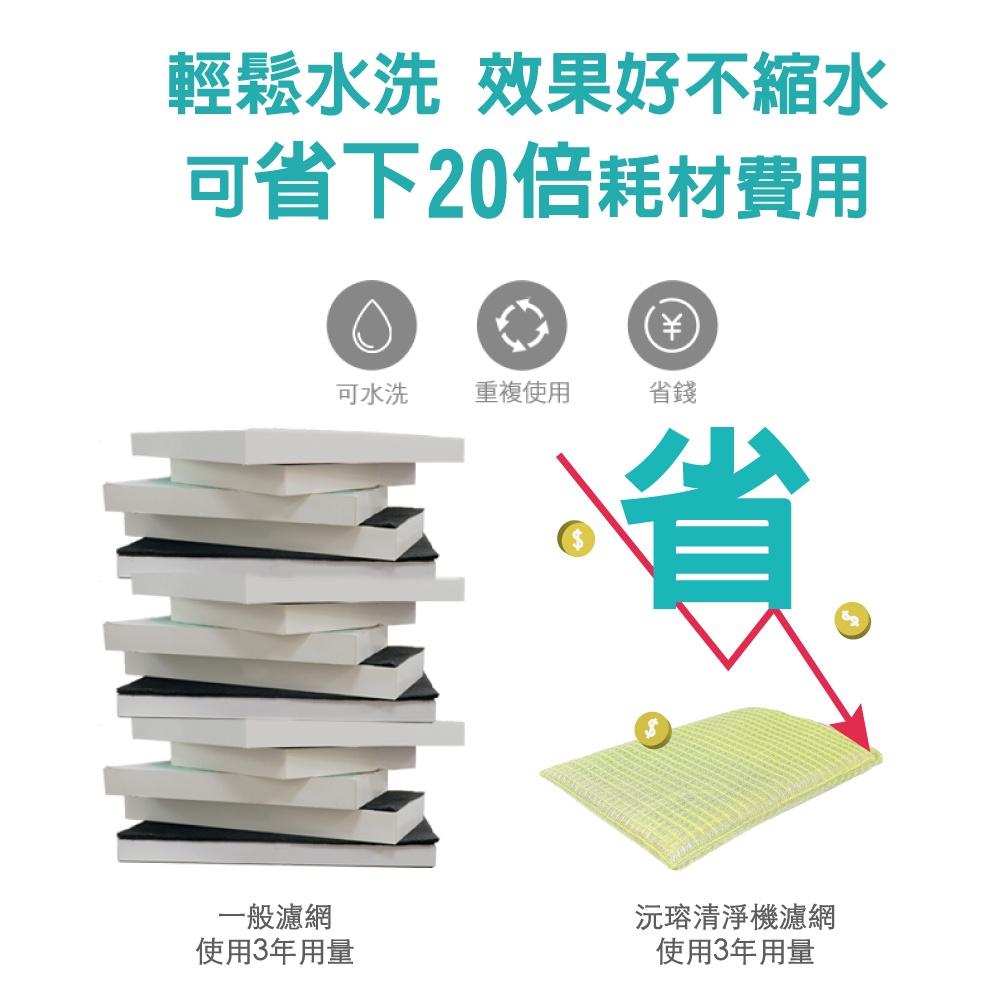 Original Life沅瑢 適用三菱：MJ-E120AN-TW 超淨化空氣清淨機濾網 長效可水洗 抗過敏 客製化商品-細節圖5