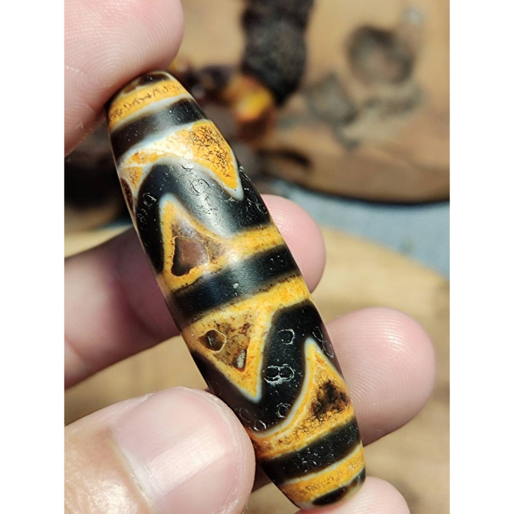 超激レア珍品‼︎ 古代老礦石　双虎牙天珠 IMG_1296_c13a5ab0-ed8c-4e3d-