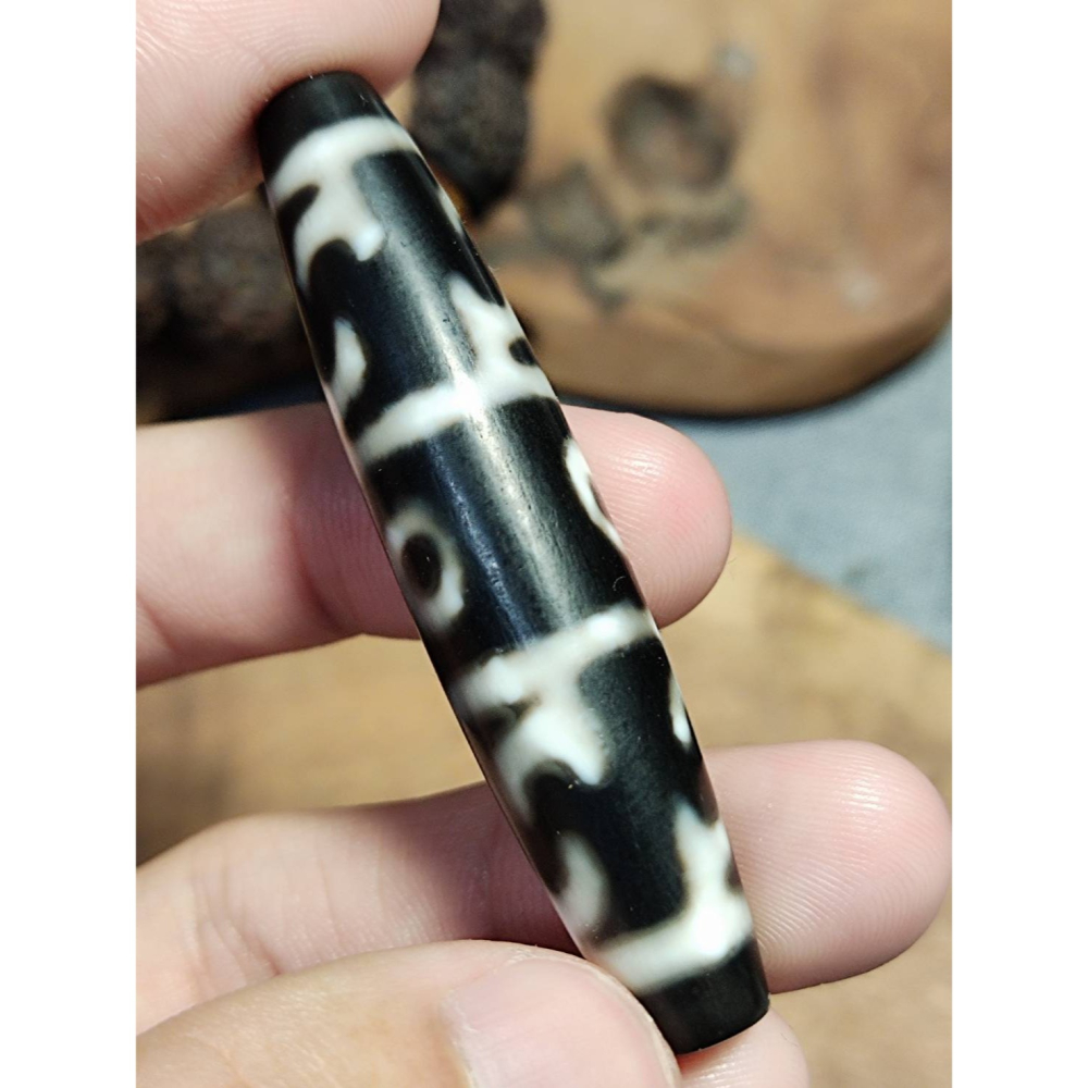 老山腳 至純蓮師法器天珠 yzi397-細節圖2